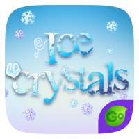 Ice Crystals GO Keyboard Theme