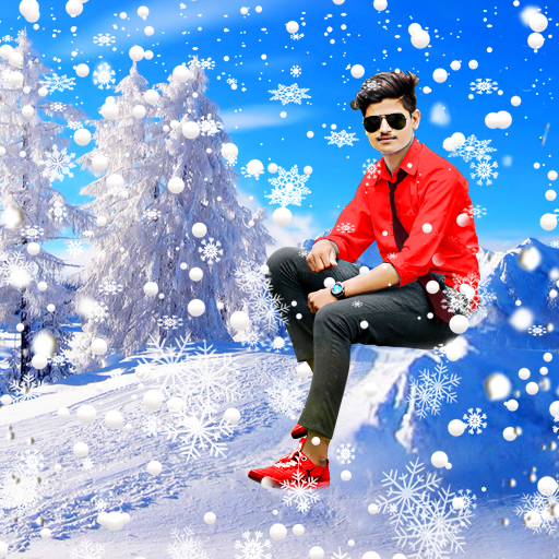 Snowfall photo editor: frames icon