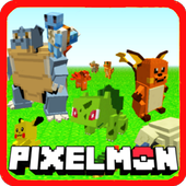 Pixelmon craft story: build 3D icon
