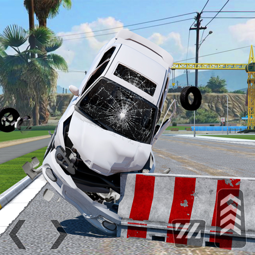 Crazy Car Crash Simulator Game icon