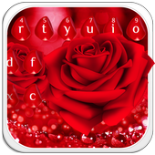 Bellissima tastiera Red Rose icon