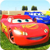 Superhero Speed Car Racing: Hill Climb Games icon