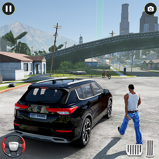 todoterreno conduciendo juego icon