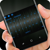 Metal Keyboard Blue Font for Xiaomi icon