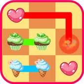 Draw Line Connect Sweet Candy