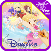Learn How to Draw Aikatsu Stars all characters icon