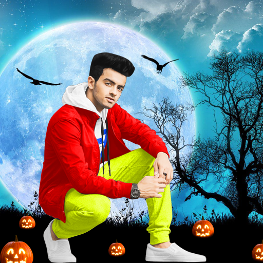 Night Photo Editor and Photo Frames New أيقونة