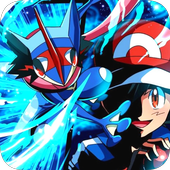 Ash and Greninja Wallpaper icon