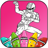 Super Hero Coloring icon