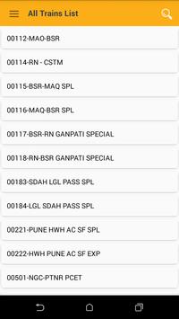 Offline Indian Rail Time Table screenshot 4
