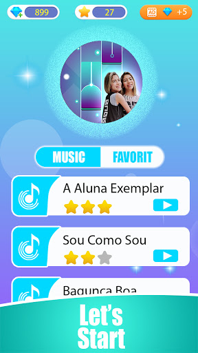 Planeta das Gemeas Piano Tiles Game screenshot 1