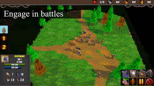 Caldren - RTS army warfare strategy game offline screenshot 5