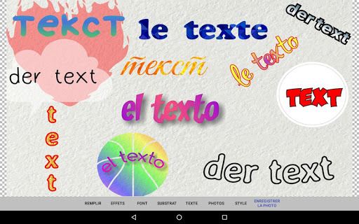 Texte sur la photo screenshot 6