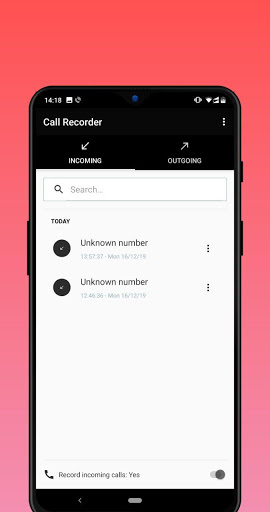 Automatic Call Recorder App 2020 screenshot 3
