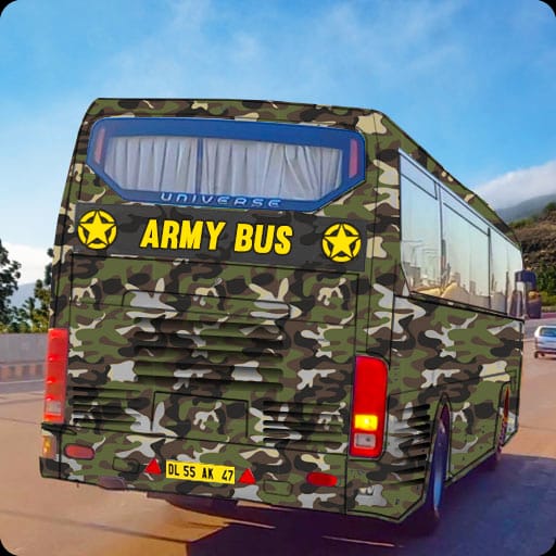 Army Bus Transporter Sim Games icon