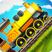Fun Kids Train Racing Games icon