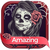 Dark Skulls SMS icon