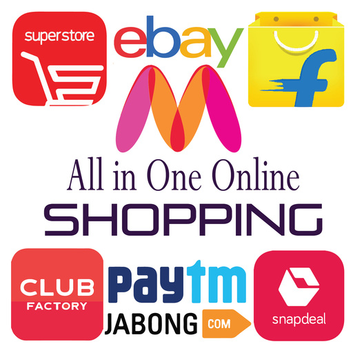 All in One Online Shopping App icon