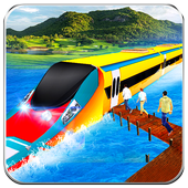 Water Train Driving Simulator icon
