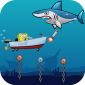 Shark vs Spongebob Squarepant icon