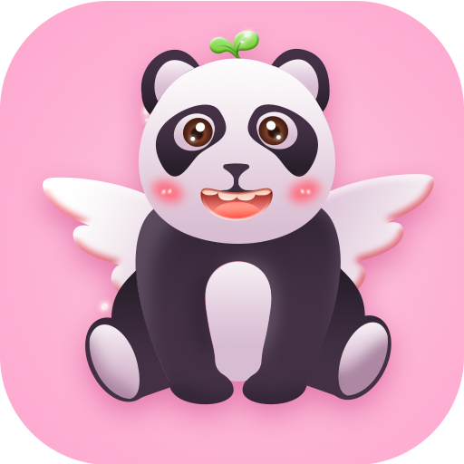 Cute Pink Panda Theme icon