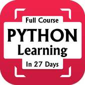 Learn Python in 27 days only on 9Apps