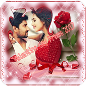 Valentine Day Photo Frame أيقونة
