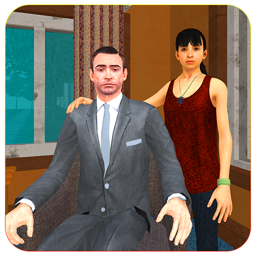 Virtual Step billionaire dad: Dad Simulator Games icon