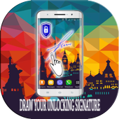 Lock Screen With Signature icon