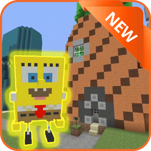 Bikini Bottom Map for Minecraft PE ( Sponge MCPE) icon