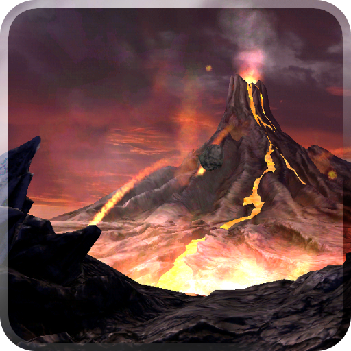 Volcano 3D Live Wallpaper icon