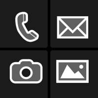 BL Monochrome Dark Theme on 9Apps