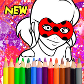 ikon ladybug coloring