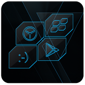 Next Launcher 3D Theme Crystal icon