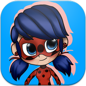 Ladybug The Hero Chibi Ninja icon