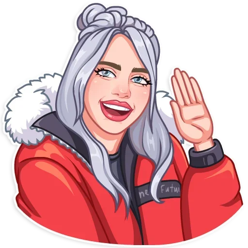 Bilie Eilish Stickers for WhatSapp 😍😍 icon