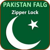 Pakistani Flag Zipper lock on 9Apps