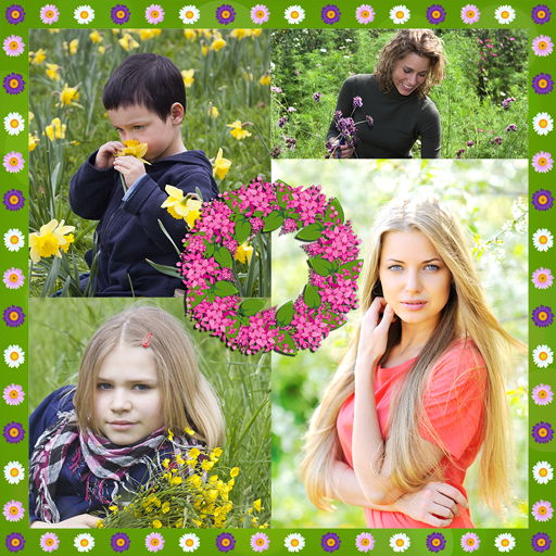 Spring Photo Collage icon
