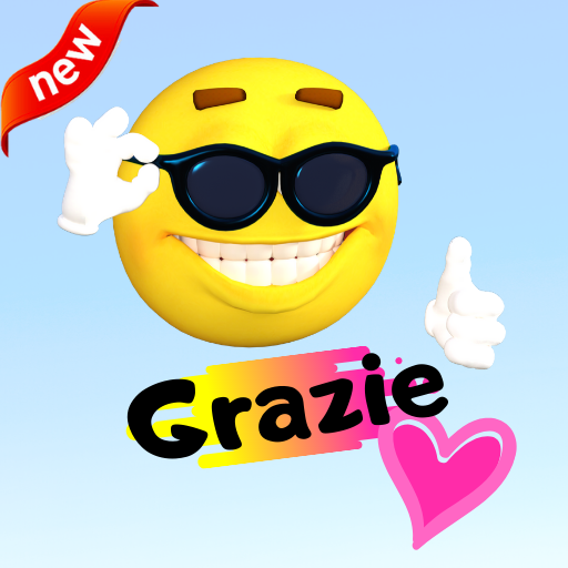 Grazie adesivi per whatsapp icon