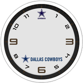 Cowboys Clock Widgets icon