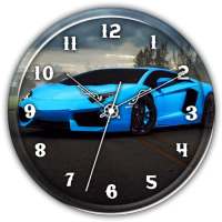 Cars Clock Live Wallpaper