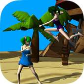 Bikini Girl Fighting Game