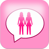 Lesbian Messenger and Chat icon