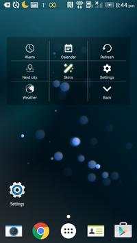 Transparent Weather & Clock screenshot 3