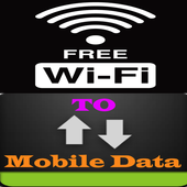Wifi to Mobile Data Simulator icon