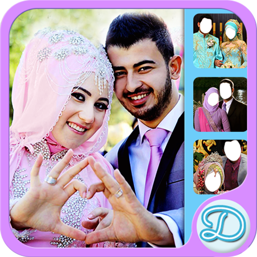 Hijab Wedding Couple icon