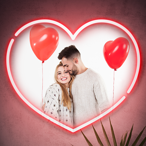 Valentine - Love Photo Video Maker with Music icon