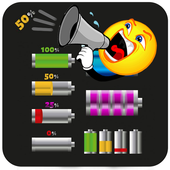 Talking Battery Speaking icon