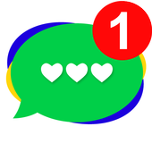Bubbli - Free Messenger with Chat rooms icon