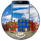 Venice Town 3D Theme&live wallpaper (VR Panoramic) on 9Apps